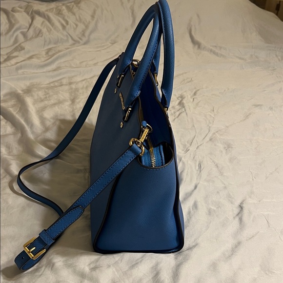 Michael Kors Royal Blue Satchel - Picture 7 of 15